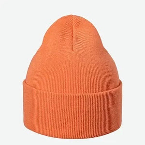 Kootenay Knit Canada Made Cuffed Beanie In Dusty Orange