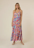 FRNCH Amande Printed Maxi Dress (NWT)