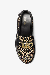 Michael Kors Animal Print Lug Loafers (New)