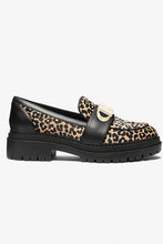 Michael Kors Animal Print Lug Loafers (New)