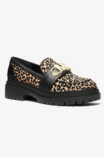 Michael Kors Animal Print Lug Loafers (New)