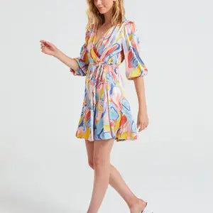 Angel Eye Dahlia Multi Coloured Dress (NWT)