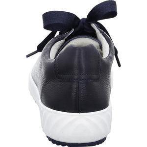 Ara Navy Leather Sneakers (New)