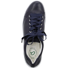 Ara Navy Leather Sneakers (New)