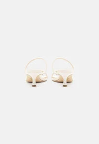 Michael Kors Light Cream Kitten Heels (New)