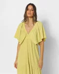 Lost In Lunar Citrus Maxi Dress (NWT)