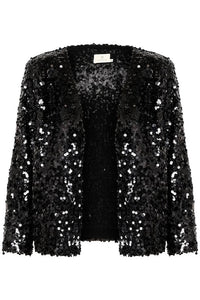 Kaffe Black Sequin Jakcet (NWT)