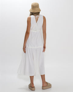 Lost In Lunar White Maxi Dress (NWT)