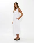 Madison The Label White Maxi Dress (NWT)