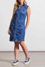 Tribal Jeans Denim Dress In Ocean Blue (NWT)