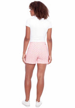 ILTM Coral & White Trellis Shorts (NWT)