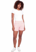 ILTM Coral & White Trellis Shorts (NWT)